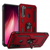 Xiaomi Redmi Note 8 Kılıf Darbe Emici Selfie Yüzüklü Vega Silikon Kapak - 7