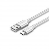 Ugreen USB Type-C Şarj ve Data Kablosu Beyaz 1 Metre - 1