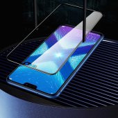 Huawei P20 Lite New 5D Privacy Hayalet Cam Ekran Koruyucu - 3