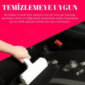 Hazneli Kedi Köpek Tüy Temizleyici Kıl Toz Toplayıcı Kazak Halı Tiftik Temizleyici Gırgır 2 Yönlü - 3