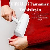 Hazneli Kedi Köpek Tüy Temizleyici Kıl Toz Toplayıcı Kazak Halı Tiftik Temizleyici Gırgır 2 Yönlü - 12
