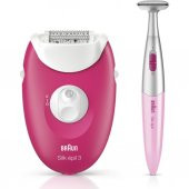 Braun Silk-epil 3 3420 + Bikini Trimmer Epilatör - 1