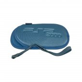 YUES PSP 2000/3000 Soft Çanta Kılıf + Bileklik Mavi (PSP 2000/3000 Uyumlu) - 1