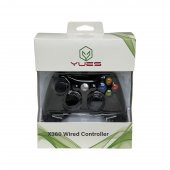 YUES Xbox 360 Gamepad Oyun Kolu Kablolu Joystick (Xbox 360 ve PC Uyumlu) - 1
