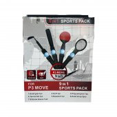 YUES PS5 VR Move Spor Paketi VR Oyun Kolu Seti 9 Parça (PS5/PS4/PS3 Uyumlu) - 1