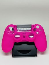 YUES PS4 Joystick Silikon Kılıf Dualshock Koruyucu Kılıf Pembe - 1