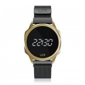 Upwatch Icon Gold-Black Loop Band Unisex Kol Saati - 1