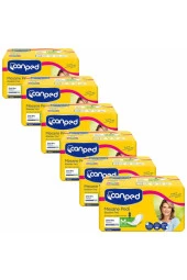 Canped Mesane Pedi Orta Boy M 60 Adet Ekonomik Paket 6x10 Adet - 1