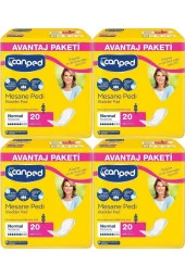 Canped Mesane Pedi Avantaj Paket Klasik M-orta Boy Normal 80 Adet - 1