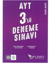2021 AYT 3 lü Deneme Mor Seri Limit Yayınları - 1