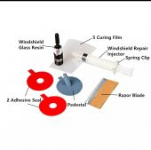OEM Oto Cam Tamir Kiti Araç Ön Cam Çatlak Çizik Tamiri Taş Vuruk Taşvuruğu onarım Kiti Set Cam Çatlağı - 3