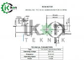 Tyc 50.49Ktyz 0.9 Rpm 4W Ac Senkron Motor - 2