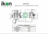 1 2 Rpm 6W Ac Senkron Motor 50 Ktyz Viyol Motor - 2