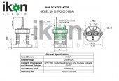 Evq100D12Da Dc Kontaktör 100A 12 900V Dc Spst No Yardımcı Kontak - 6