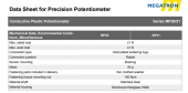 Megatron MP20 R10K 15W 1L Hassas Tel Potansiyometre - 3