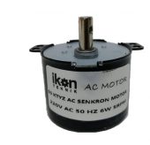220V 5 rpm 6W AC Senkron Motor, Viyol Motoru - 1