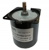 220V 20RPM 28W AC Senkron Motor, Dişli Motor - 1