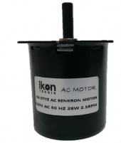 2 5 Rpm 28W Ac Senkron Motor Viyol Motoru, 8mm Deliksiz Mil - 1