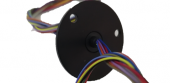 Slip Ring Kayar Bilezik 12 Kanal 2 Amper, Kapsül Slip Ring, Dış Çap Ölçüsü 15mm - 2