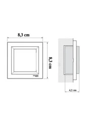 Schneider Asfora Krem Anten Priz (Çerçeveli) - 4