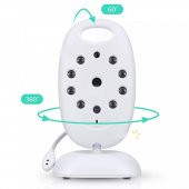 Angel Eye KS-601 Gece Görüşlü Bebek Kamerası Monitör Oda Sıcaklığı Kontrollü - 3