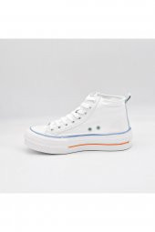 GUJA 22Y317-1 BİLEK BOY UNİSEX SNEAKERS KANVAS SPOR AYAKKABI - 3