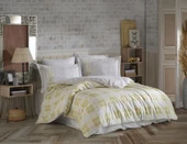 Hobby Çift Kişilik Poplin Nevresim Denim Sarı - 1