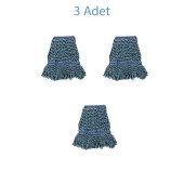 Cod-Ex Islak Mop Püskül Paspas Başlığı - Geniş - 25 Cm. - 500 Gr. - Pamuklu - 3 Adet thumbnail 2