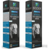 Bioder Erkek Tüy Dökücü Krem 100 ml 2 Adet - 1
