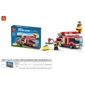 Wange 2626 Wange Platformu İtfaiye Aracı / 275 parça - 2