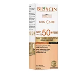 Bioxcin Sun Care Çok Yüksek Korumalı Kuru Ciltler Tinted Spf 50+ 50 ml Renkli Güneş Kremi - 1