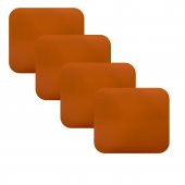 Knsz oturma minderi 4 lü mazlum trn suni deri tel sandalyesi oturma yeri için thumbnail 1