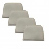 Knsz sırt minderi 4 lü mazlum byz suni deri cırtlı tel sandalyesi sırtı için thumbnail 2