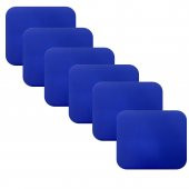 Knsz oturma minderi 6 lı mazlum mvi suni deri tel sandalyesi oturma yeri için thumbnail 1