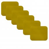 Knsz oturma minderi 6 lı mazlum srı suni deri tel sandalyesi oturma yeri için thumbnail 1