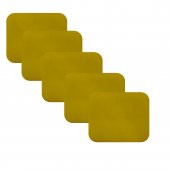 Knsz oturma minderi 5 li mazlum srı suni deri tel sandalyesi oturma yeri için thumbnail 1