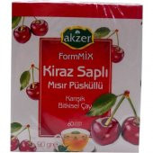 Akzer Kiraz Saplı Mısır Püsküllü Bitkisel Çay 60 Süzen Poşet - 2