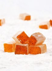 125 Gr. Pudra Şekerli Mandalinalı Lokum - 1