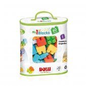 Dolu Oyuncak 5019 Büyük Blok Seti 60 Parça - 1