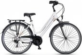 Ümit 2833 Ventura Lady 28 Jant 21 Vistes Bisiklet Beyaz Gold - 1