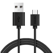 Philips 3A 45W UsbA to Universal Micro Hızlı Data ve Şarj Kablosu 1.2Metre DLC3104U - 2