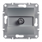 Schneider Asfora SAT Priz SONLU 1DB Çelik EPH3700162 - 1
