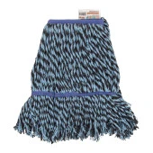 Cod-Ex Geniş Yedek Islak Mop Paspas Ucu Başlığı Pamuklu 500 Gram. 25 Cm. Mavi 10 Adet thumbnail 3