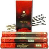 Flute Tütsü Kırmızı Gül (Red Rose) 6X20 120 Sticks Incense - 1