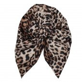 Novibaby El Yapımı Likralı Düğüm Bebek Saç Bonesi Handmade - Leopar - 2