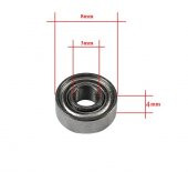 Minyatür Sabit Bilyalı Rulman (Ölçü:3x8x4 mm) thumbnail 2