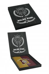 Galatasaray Orijinal Defter Kalem Kırtasiye Ahşap Kutulu 5li Taraftar Hediye Set - 2
