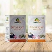 Furkan Sarı Beyaz Çay Süzen Poşet Çay 2li 40 x 1.5 G - 1