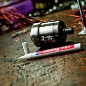 Edding Hobi Sanat Markörü Kalemi Edding 751 Boya Dekorasyon Markörü BEYAZ - 2