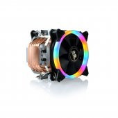 Snowman T6 CPU Soğutucu Fan Rainbow - 1